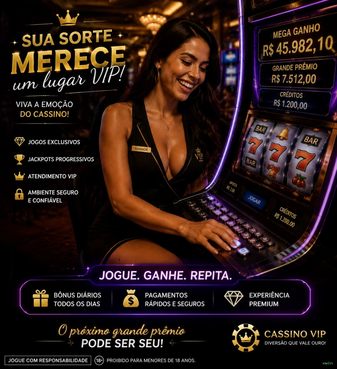 Plataforma completa da xwin com todos os jogos